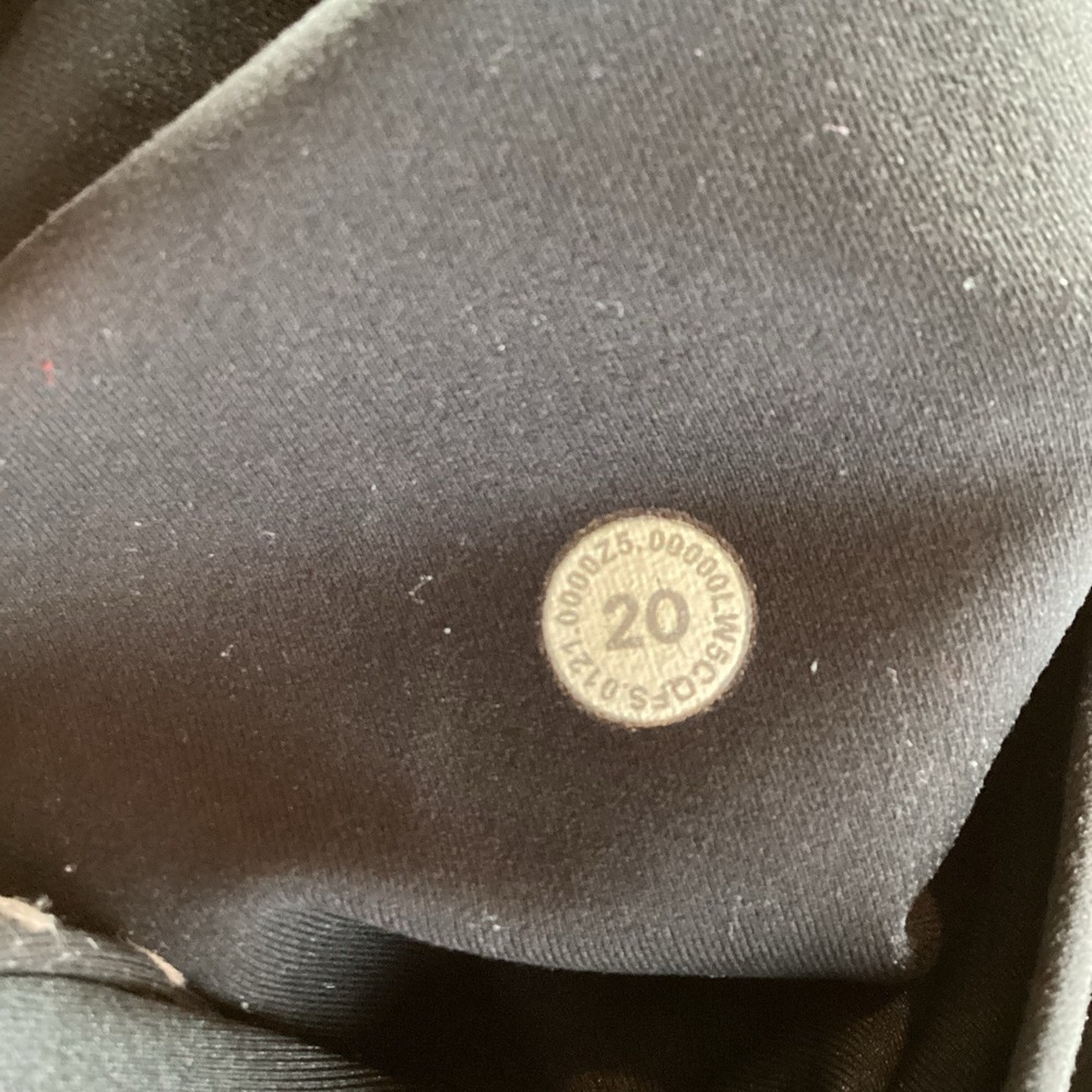 Ladies Lululemon Wunder Train High Rise Leggings LW5CQFS -Black- 20 - Picture 4 of 5